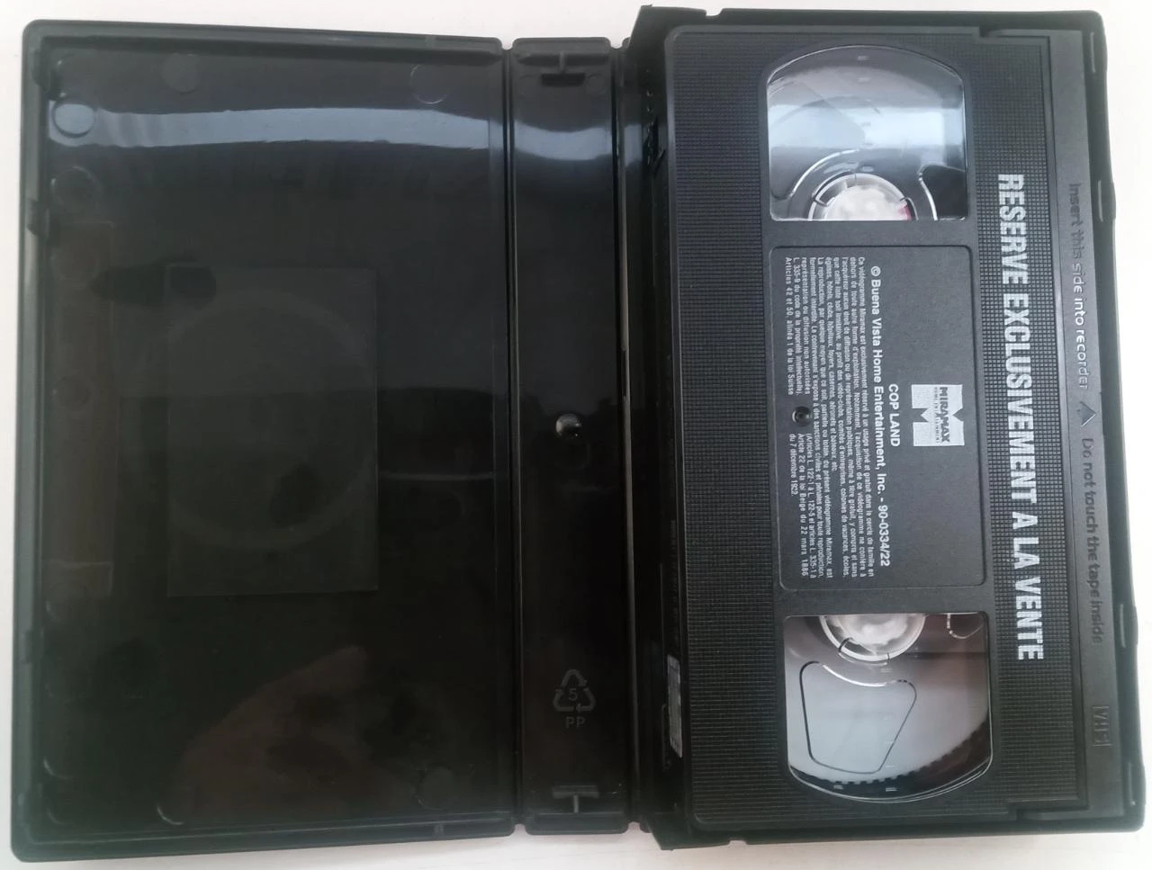 VHS Cop Land – Sylvester Stallone, Robert De Niro, Harvey Keitel – photo 2
